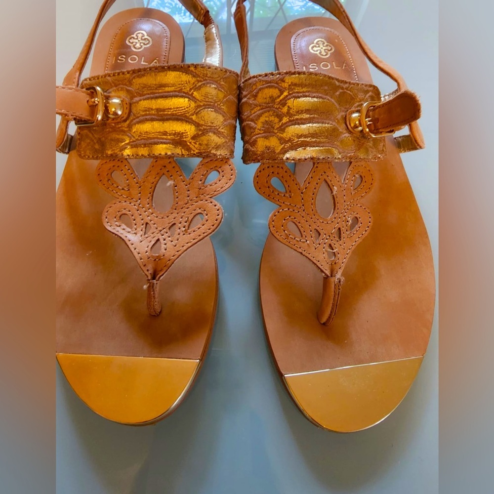 Isola - leather sandal size 6 - Picture 2 of 5